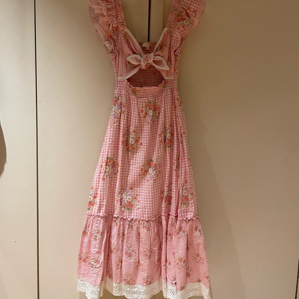 LoveShackFancy summer maxi dress